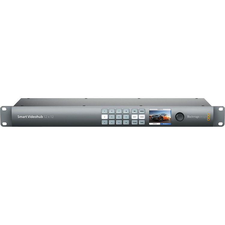 ویدیو-هاب-بلک-مجیک-Blackmagic-Design-Smart-Videohub-12-x-12-6G-SDI